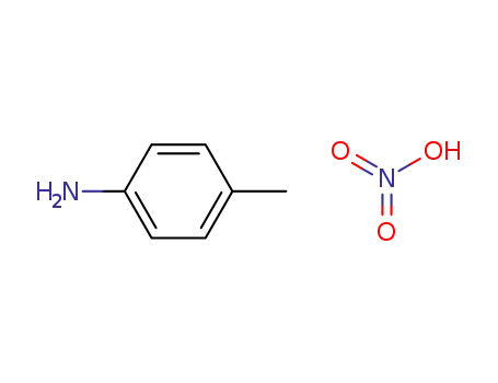 Molecular Structure of 32954-54-4 (p-Toluidine, nitrate)
