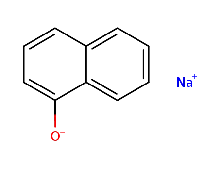 Molecular Structure of 3019-88-3 (1-Naphthalenol, sodium salt)