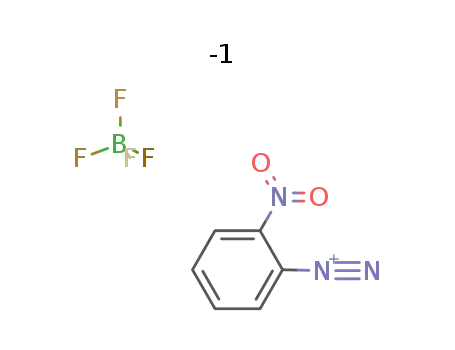 Molecular Structure of 365-33-3 (2-Nitrobenzenediazonium tetrafluoroborate)