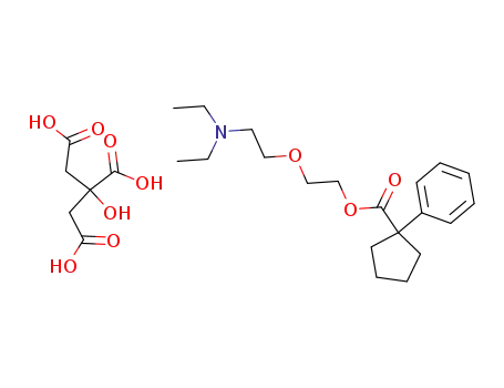 Molecular Structure of 23142-01-0 (CARBETAPENTANE CITRATE)
