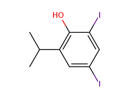 2,5-Diiodo-6-isopropylphenol