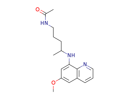 N-{4-[(6-methoxyquinolin-8-yl)amino]pentyl}acetamide