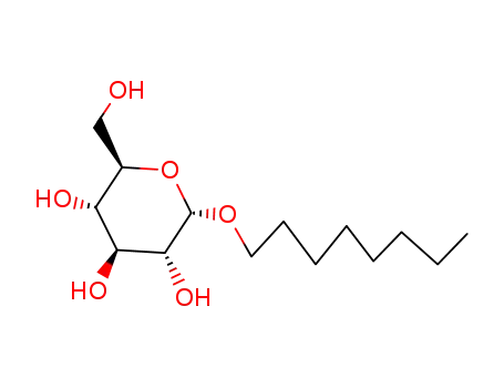 Molecular Structure of 29781-80-4 (N-OCTYL ALPHA-D-GLUCOPYRANOSIDE)