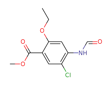 methyl 5-chloro-2-ethoxy-4-(formylamino)benzoate