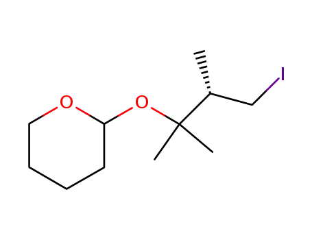 (3S)-4-iodo-2,3-dimethyl-2-butanol tetrahydropyranyl ether