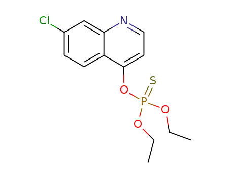 Thiophosphoric acid O-(7-chloro-quinolin-4-yl) ester O',O''-diethyl ester