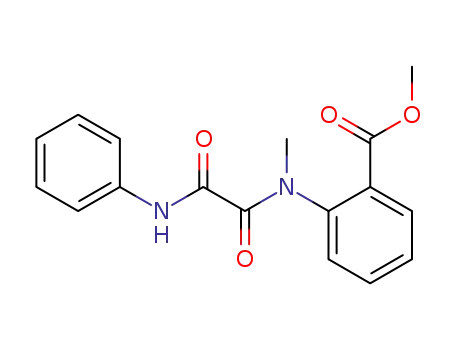 2-<(1,2-dioxo-2-(methylamino)ethyl)phenylamino>benzoic acid methyl ester