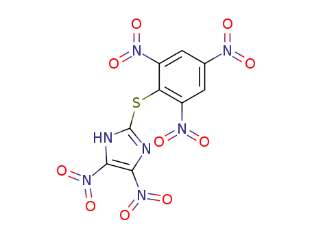 4,5-Dinitro-2-(2,4,6-trinitro-phenylsulfanyl)-1H-imidazole