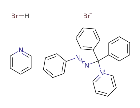 1-(Phenylazodiphenylmethyl)-pyridinium-bromid Pyridin-hydrobromid