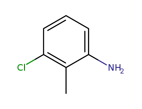 Molecular Structure of 87-60-5 (3-Chloro-2-methylaniline)