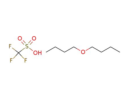 1-Butoxy-butane; compound with trifluoro-methanesulfonic acid