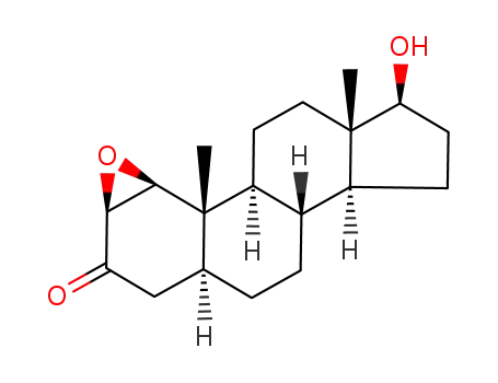 5α-androst-1β,2β-epoxude-3-on-17β-ol