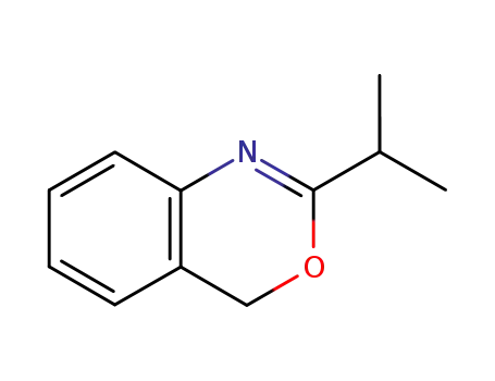 Molecular Structure of 115975-92-3 (4H-3,1-Benzoxazine,2-(1-methylethyl)-(9CI))