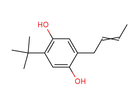 2-(2-butenyl)-5-tert-butylhydroquinone