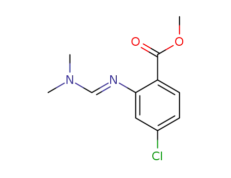 methyl 4-chloro-2-(N,N-dimethyl-N'-formamidinyl)benzoate