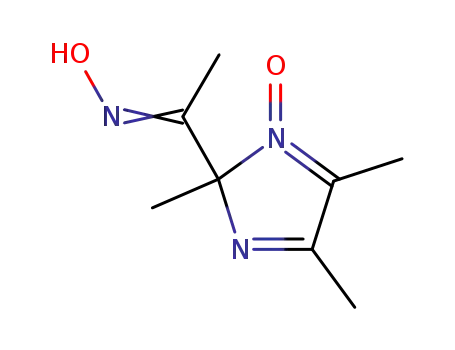 2-(1-hydroxyiminoethyl)-2,4,5-trimethyl-2H-imidazole 1-oxide