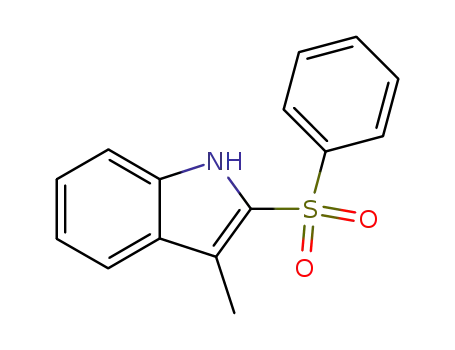 3-methyl-2-(phenylsulfonyl)-1H-indole