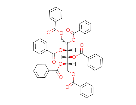 1,2,3,4,5,6-hexa-O-benzoyl-L-xylo-hex-1-enitol