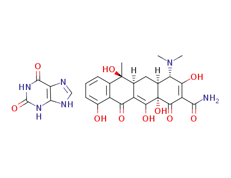 xanthine*tetracycline