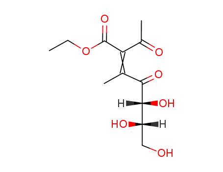 ethyl 2-C-acetyl-2,3-dideoxy-3-C-methyl-L-threo-hept-2-en-4-ulosonate