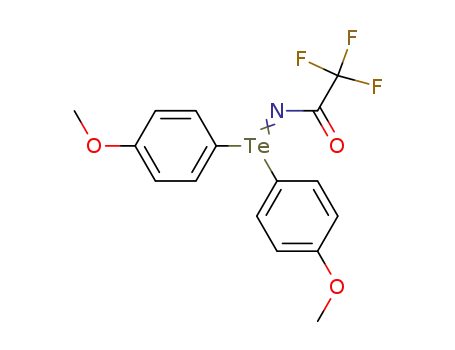 N-(trifluoroacetyl)-di(p-methoxyphenyl)tellurimide