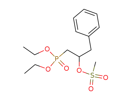 Methanesulfonic acid 1-benzyl-2-(diethoxy-phosphoryl)-ethyl ester