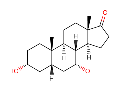 (3α,5β,7α)-3,7-dihydroxyandrostan-17-one