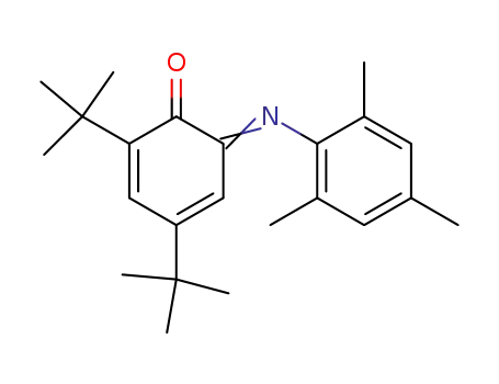 ditertiobutyl-2,4 (trimethyl-2,4,6 phenylimino)-6 cyclohexadiene-2,4 one-1
