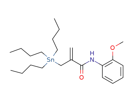 N-(2-methoxyphenyl)-2-<(tributylstannyl)methyl>propenamide
