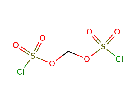 Molecular Structure of 92975-18-3 (Methylene bis-(chlorosulfate) (MBCS))
