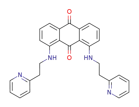 1,8-bis[2-(2'-pyridinyl)ethylamino]-9,10-anthracenedione