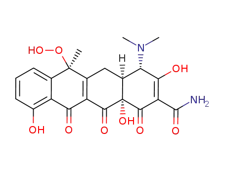 6-deoxy-6-hydroperoxy-5a,11a-dehydrotetracycline