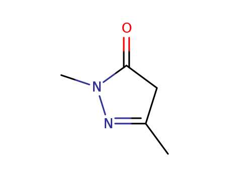 2749-59-9,1,3-Dimethyl-5-pyrazolone,2-Pyrazolin-5-one,1,3-dimethyl- (6CI,7CI,8CI);1,3-Dimethyl-2-pyrazolin-5-one;1,3-Dimethyl-5-pyrazolinone;NSC 304;1,3-Dimethylpyrazde-5-one;