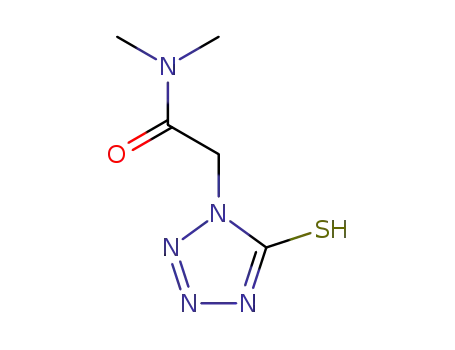 Molecular Structure of 61197-32-8 (1H-Tetrazole-1-acetamide, 2,5-dihydro-N,N-dimethyl-5-thioxo-)