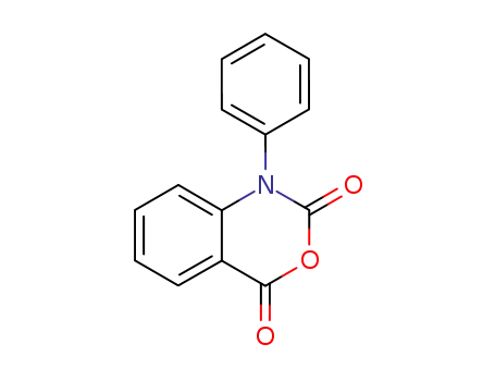 Molecular Structure of 20877-86-5 (1-PHENYL-1H-BENZO[D][1,3]OXAZINE-2,4-DIONE)