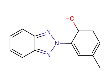 Molecular Structure of 2440-22-4 (2-(2H-Benzotriazol-2-yl)-p-cresol)