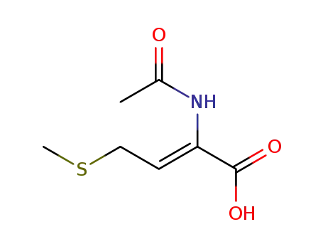 (Z)-2-Acetylamino-4-methylsulfanyl-but-2-enoic acid