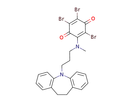 3,5,6-Tribrom-2-azepin-5-yl)propylamino>-1,4-benzochinon