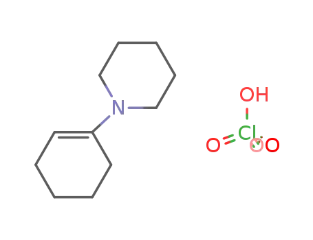 1-Cyclohex-1-enyl-piperidine; compound with perchloric acid