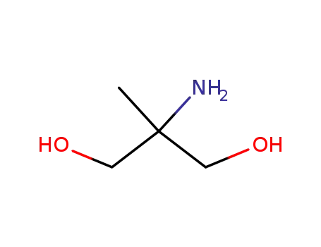 Molecular Structure of 115-69-5 (2-Amino-2-methyl-1,3-propanediol)