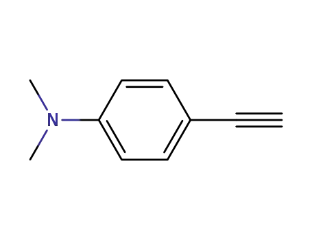 Molecular Structure of 17573-94-3 (4'-DIMETHYLAMINOPHENYL ACETYLENE)