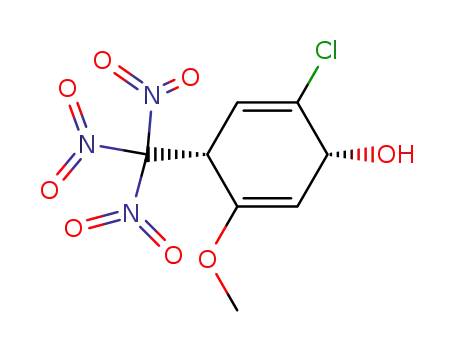 cis-4-chloro-5-hydroxy-2-trinitromethylanisole