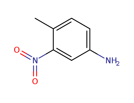 119-32-4,4-Methyl-3-nitroaniline,p-Toluidine,3-nitro- (8CI);1-Amino-3-nitro-4-methylbenzene;2-Nitro-4-aminotoluene;3-Nitro-4-methylaniline;3-Nitro-4-toluidine;3-Nitro-p-toluidine;4-Amino-2-nitrotoluene;4-Methyl-3-nitrobenzenamine;4-Methyl-3-nitrophenylamine;5-Nitro-4-toluidine;NSC 7731;m-Nitro-p-toluidine;