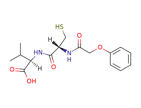 Phenoxyacetyl-L-cysteinyl-D-valine
