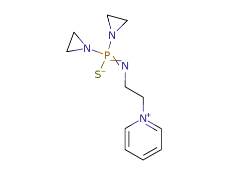 P,P-bis(1-aziridinyl)-N-(2-pyridinioethyl)phosphinimidothioate