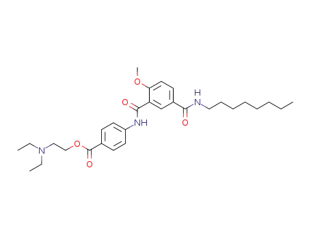 4-(2-Methoxy-5-octylcarbamoyl-benzoylamino)-benzoic acid 2-diethylamino-ethyl ester