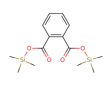 Molecular Structure of 2078-22-0 (1,2-Benzenedicarboxylic acid bis(trimethylsilyl) ester)