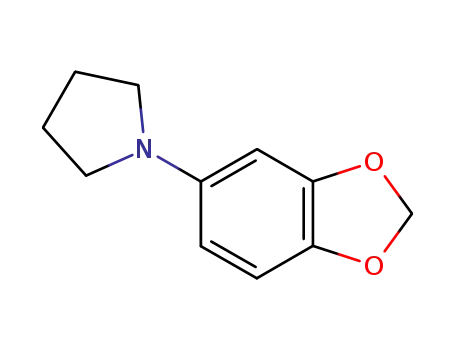1-(3,4-methylenedioxyphenyl)pyrrolidine