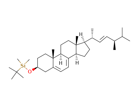 tert-Butyl-[10,13-dimethyl-17-(1,4,5-trimethyl-hex-2-enyl)-2,3,4,9,10,11,12,13,14,15,16,17-dodecahydro-1H-cyclopenta[a]phenanthren-3-yloxy]-dimethyl-silane