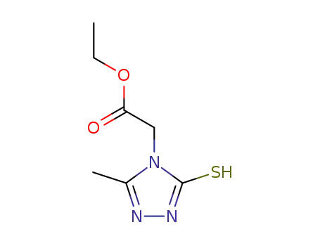 (3-Mercapto-5-methyl-[1,2,4]triazol-4-yl)-acetic acid ethyl ester